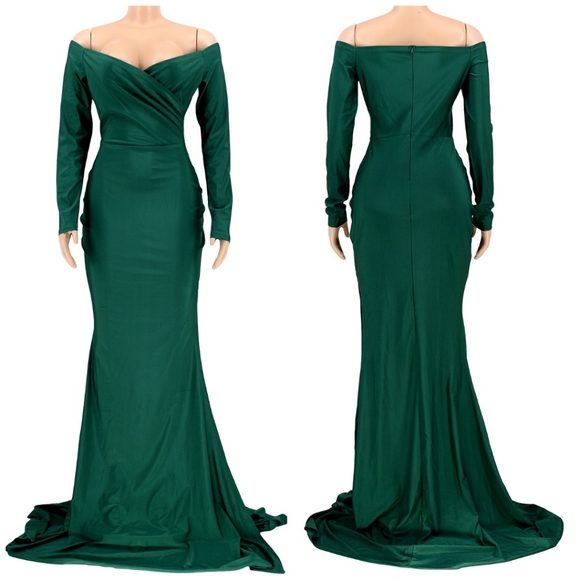 Maxi Evening,formal,Party Gowns Dress new size L,XL Available Strech Material. - Picture 2 of 4